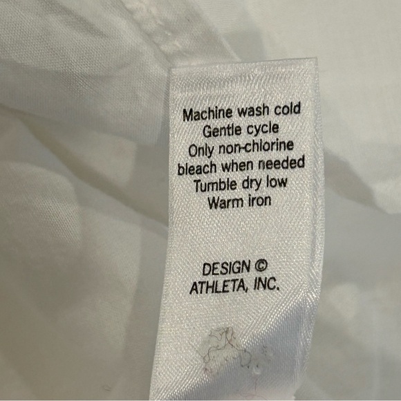 Athleta White Linen Dress - Picture 6 of 6